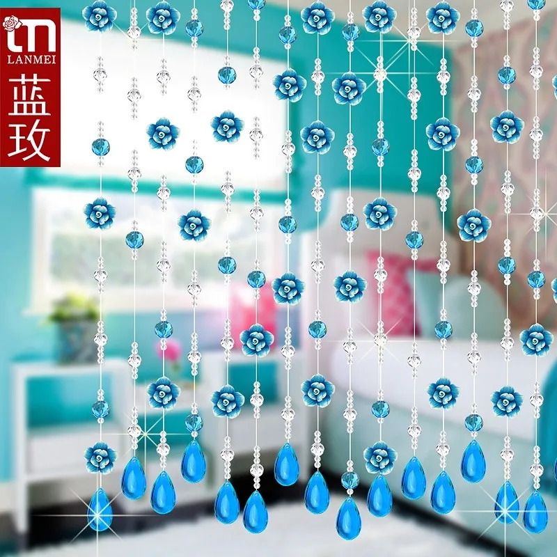 10 Meter Crystal Glass Strip Glass Crystal Beads Curtain Window