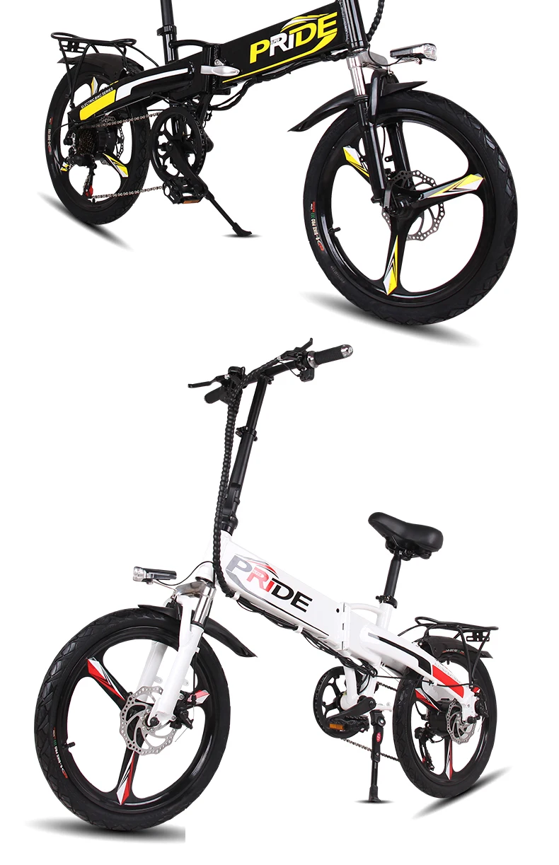 Best Electric bike 20inch Aluminum Folding bike 48V12.5A Battery electric Bicycle 350W Powerful Motor Mountain e bike Snow/city ebike 20