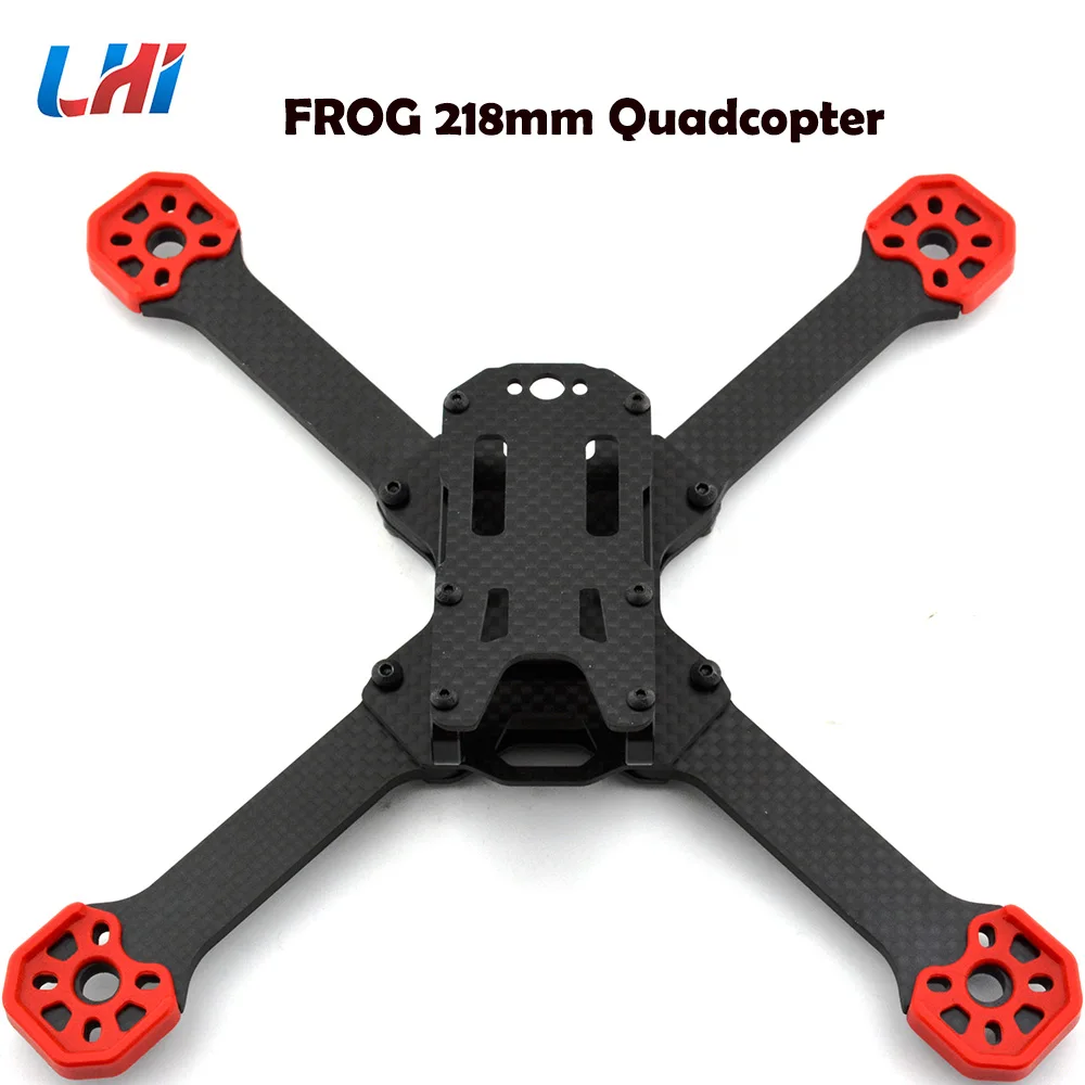 

TransTEC Frog Lite Frame Aluminum Mini 218mm X Quadcopter Frame Kit for DIY RC FPV Racing Drone High-strength Lightweight F21375