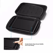 Чехол GameSir W60S107 для хранения предметов первой необходимости, дорожный пакет для переключателей, чехол для переноски EVA Hardshell для nintendo Switch, черный