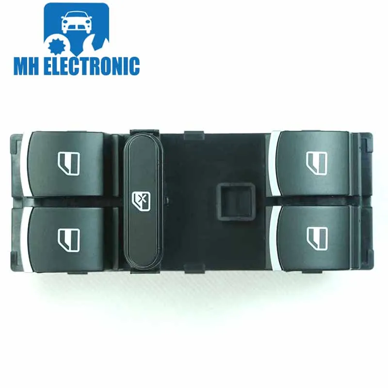 

MH Electronic ELECTRIC CHROME WINDOW SWITCH BUTTON 5ND 959 857 5ND959857 For VW Jetta Golf MK5 MK6 GTI Rabbit Passat B6 3C