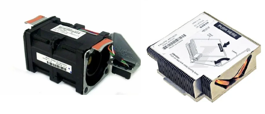 

Cooling Heatsink Assembly 49Y5341 49Y4820 Heat Sink 43V6928 43V6929 40mm HotSwap Fan for x3550 X3650 M1 M2 M3