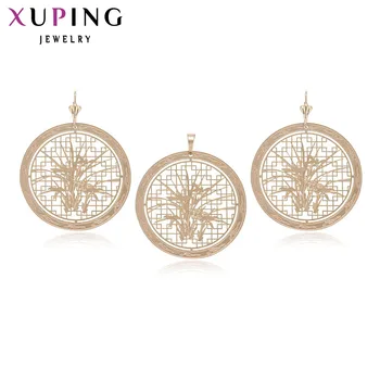 

Xuping Fashion Chinese style Jewelry Set Charm Gold Color Plated For Women Valentine's Day Gifts 60216
