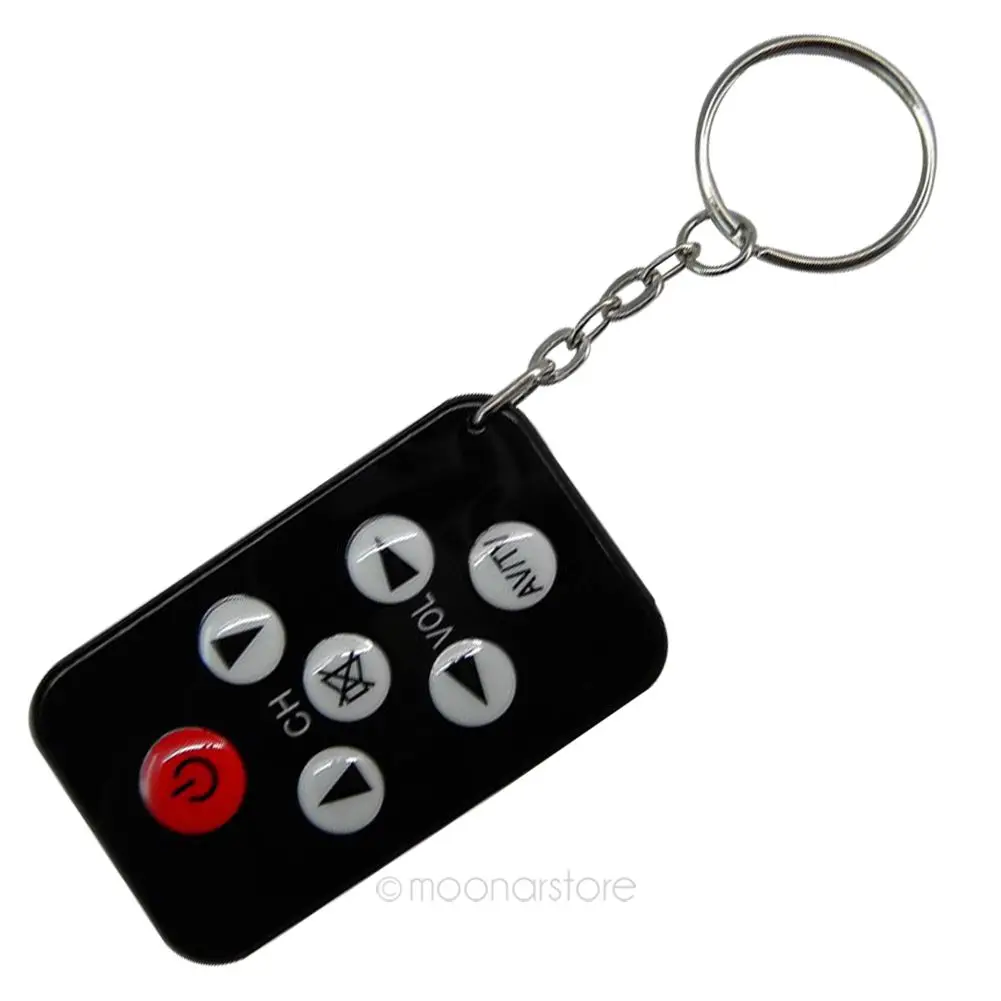 

Universal Infrared IR TV Set 1Pcs Key Ring Mini Remote Control Keychain Key Ring