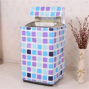 

LUOEM Print Top Load Washer Washing Machine Cover Washer/Dryer Cover (Blue)