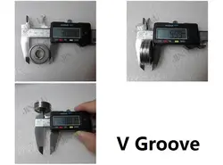 V-образные ролика 1 шт. ZY775 провод механизм подачи проволоки Мотор миг MAG сварочный аппарат сварщик миг-160