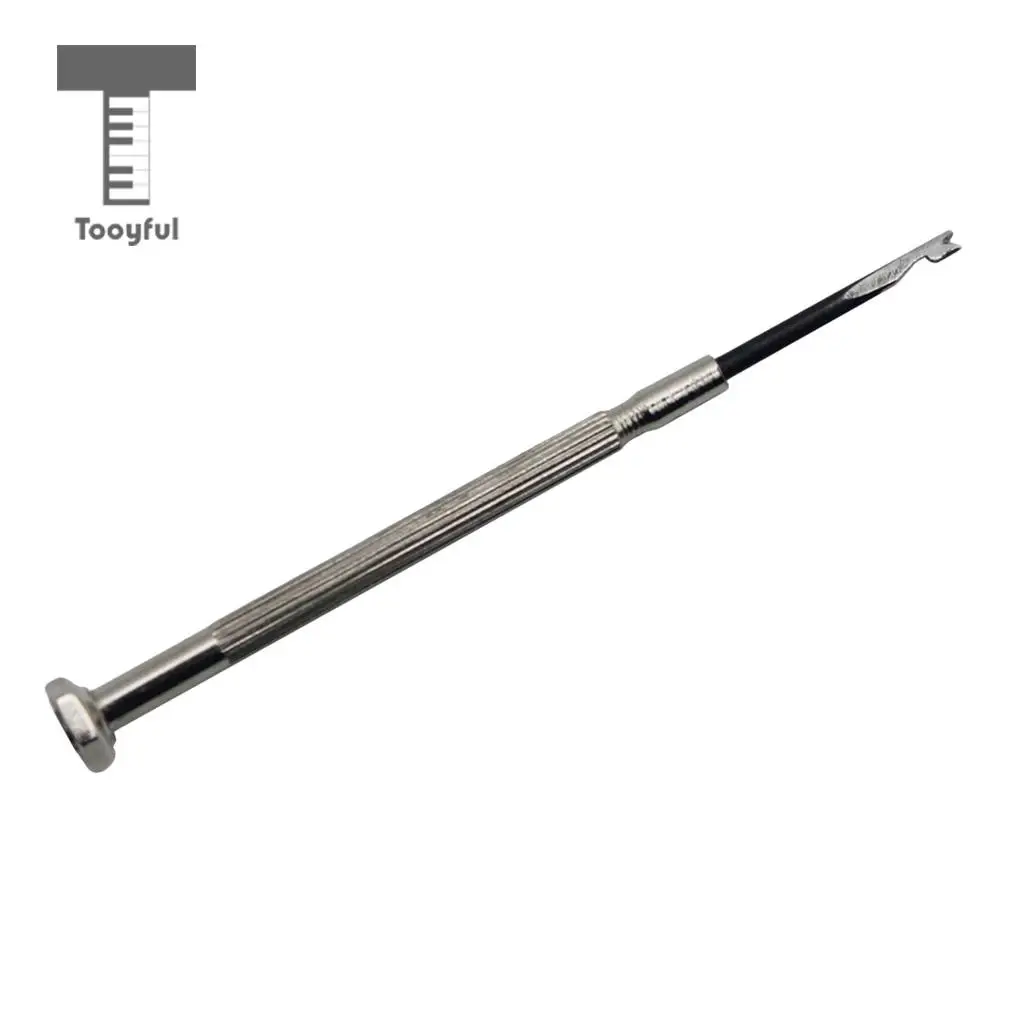 Tooyful Woodwind Instrument Iron Reed Needle Spring Hook for Clarinet Flute Basson Oboe Piccolo Saxophone Maintanance Tool 8.5cm