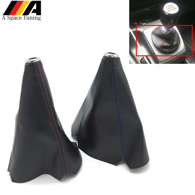 

Car Styling Accessories Universal Gear Shift Knob Lever Stick Collar Gaiter Boot Cover Case For Toyota VW Jetta Audi Ford Benz