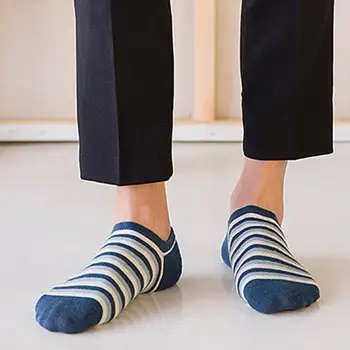 

New Arrival Mens Socks Casual Work Business Cotton Stripe Series Fashion Sock Comfortable Popular Men's Socks Meias Sock Hocok