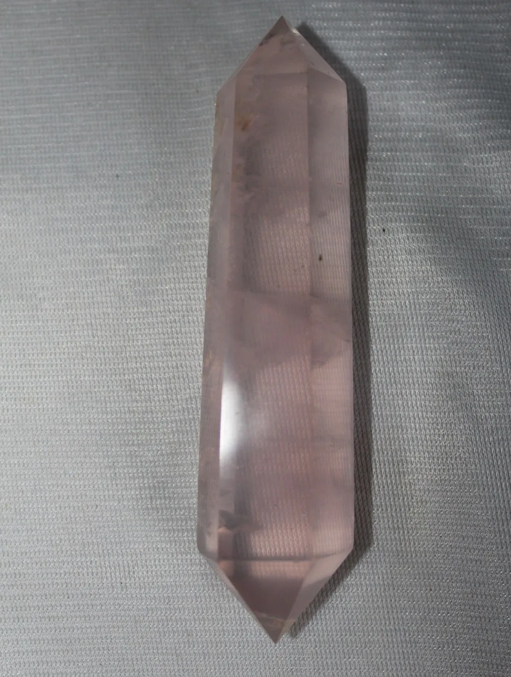 

NATURAL rose quartz CRYSTAL WAND