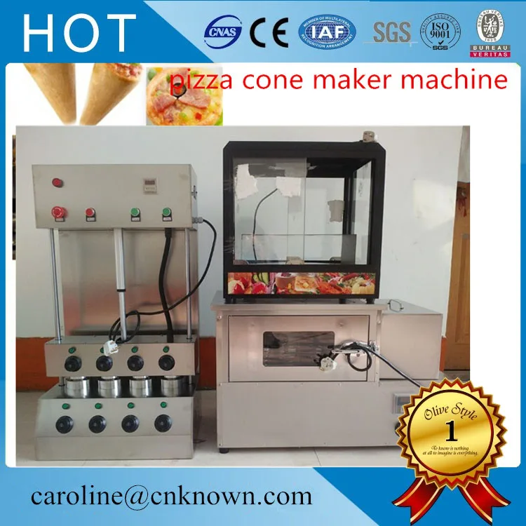 

quick meal good performance rtotating pizza cone oven production line/automatic pizza making