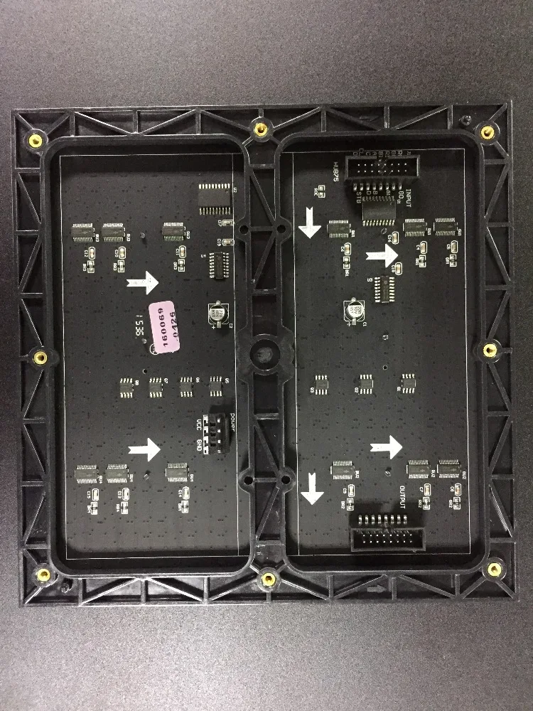 1/16 x мм 32x32 пикселей сканирование 3 в 1 SMD RGB полноцветный светодиодный модуль p6 для