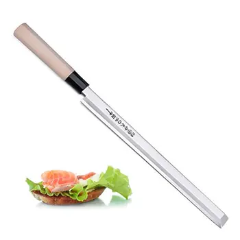 

TUO Cutlery Professional Takobiki Sashimi Knife - Japanese 440 High Carbon Stainless Steel Slicing Kitchen Knife - 10.5''
