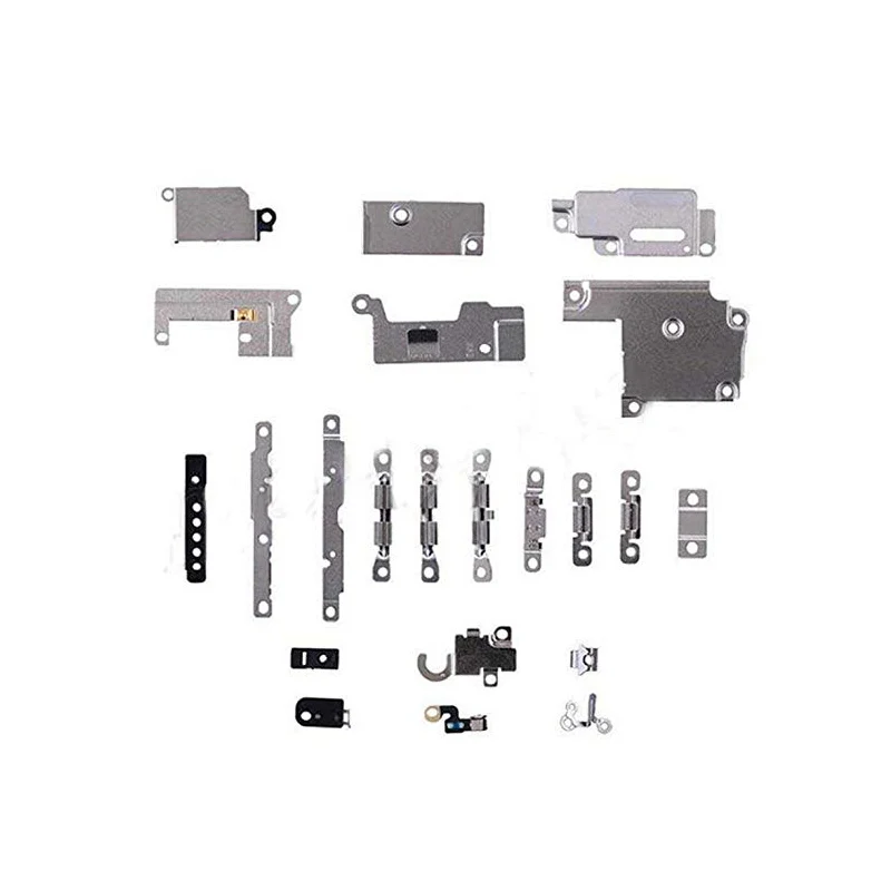 Полный набор, маленький металлический внутренний кронштейн, защитная пластина, комплект для Iphone 6, 6 Plus, 6 S, 7, 8, 8 Plus, маленькие металлические детали+ полный набор винтов