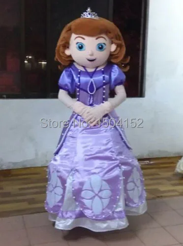 

Hot selling sofia the first princess costume sofia the first mascot costume