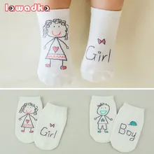 2016 New Spring Baby Socks Newborn Cotton Boys Girls Cute Toddler Asymmetry Anti slip Socks