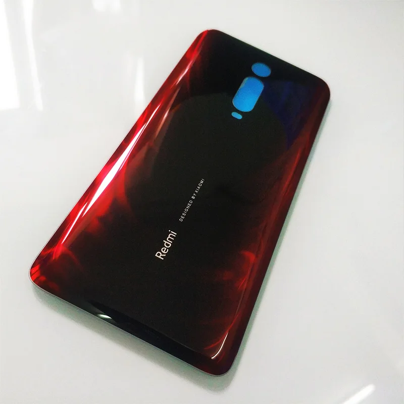 Xiao mi Red mi K20/K20 Pro задняя крышка чехол для батареи 3D стекло задняя крышка для Xiaomi mi 9T pro k20 k20pro - Цвет: Red