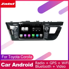 ZaiXi 2 DIN Auto DVD Player GPS Navi Navigation For Toyota Corolla 2013~2018 Car Android Multimedia System Screen Radio Stereo цена ZaiXi 2 DIN Auto DVD Player GPS Navi Navigation For Toyota Corolla 2013~2018 Car Android Multimedia System Screen Radio Stereo цены онлайн