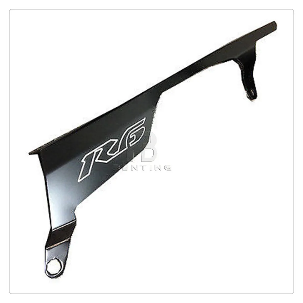 R6 Black Chain Guards Cover Chainguard For Yamaha YZF R6 YZF R6 2006