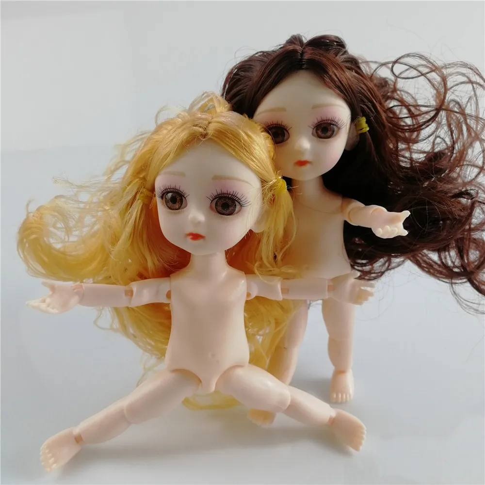 Новинка, 15 см, Bjd кукла, игрушка для девочек, детские куклы, 1/12, оригинальные куклы принцессы для девочек, игрушки для детей и одежда бесплатно