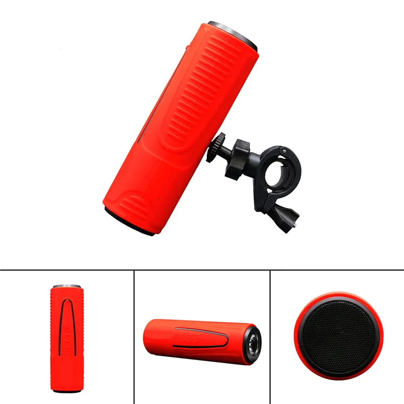 Bluetooth Speaker P3 Outdoor Bicycle Portable Subwoofer Bass Wireless Speakers Power Bank With LED Flashlight Bike Mount  (1)
