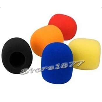 

5pcs Multicolor Handheld Microphone Mic Windscreen Foam Covers s890