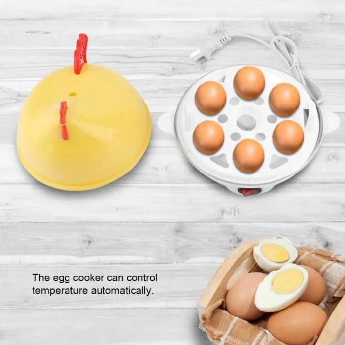 Мини электрическая яичная плита 6 яиц автоматический отпариватель котел кухонные инструменты E2S