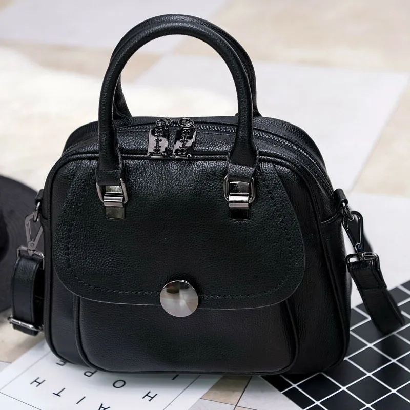 Fashion trend new designer women handbags high quality European style sexy Shell-type shoulder bag Genuine Leather bag