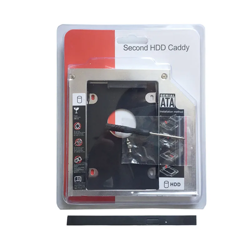 Жесткий диск HDD SSD SATA Caddy 2nd для HP Pavilion 15-AC 15-AF 250 255 256 G4 15-AC121DX (подарочный оптический