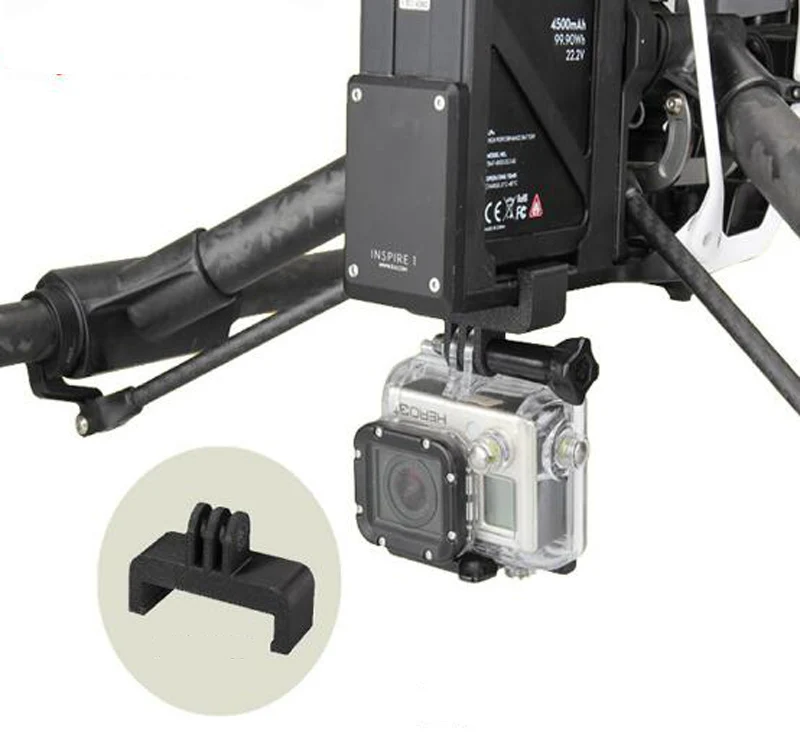 1pcs DJI Inspire 1/Gopro Camera Connector Holder 3D Printed ABS