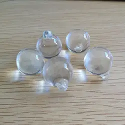 5 штук 60 мм прозрачный кристалл, висящий мяч Стекло Prism Подвеска для Хрустальные люстры гладкий шар для украшения дома