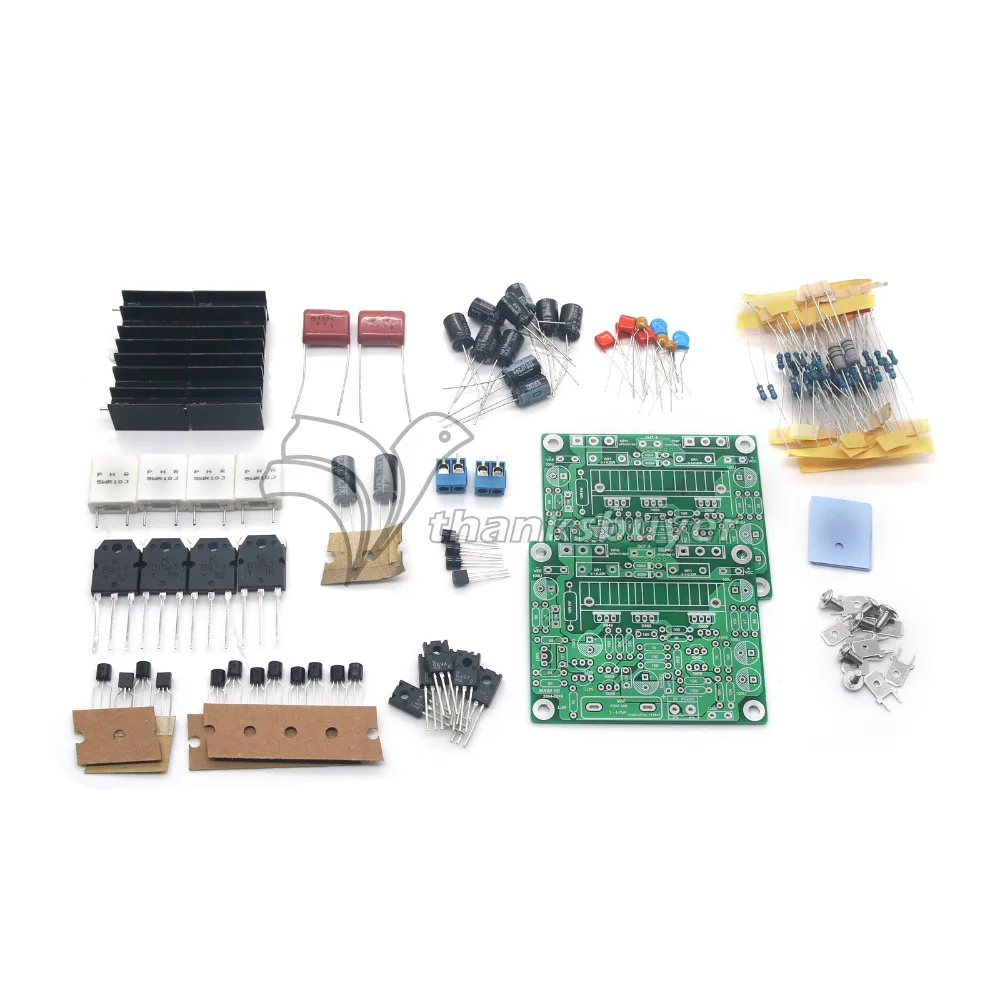 Power Amp Board Kit Stero Amplifier Kit DIY New 100w+100w LJM-MX50 SE