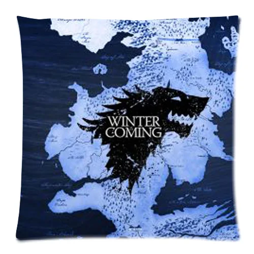 Free Shipping,Game of Thrones Custom Zippered Pillow Case 35x35 (One