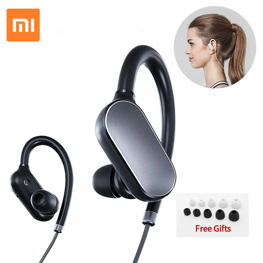 

Original Xiaomi Bluetooth Earphone Wireless Sports Headphones Waterproof Sweatproof With Mic Noise Cancelling Xiaomi Earphone