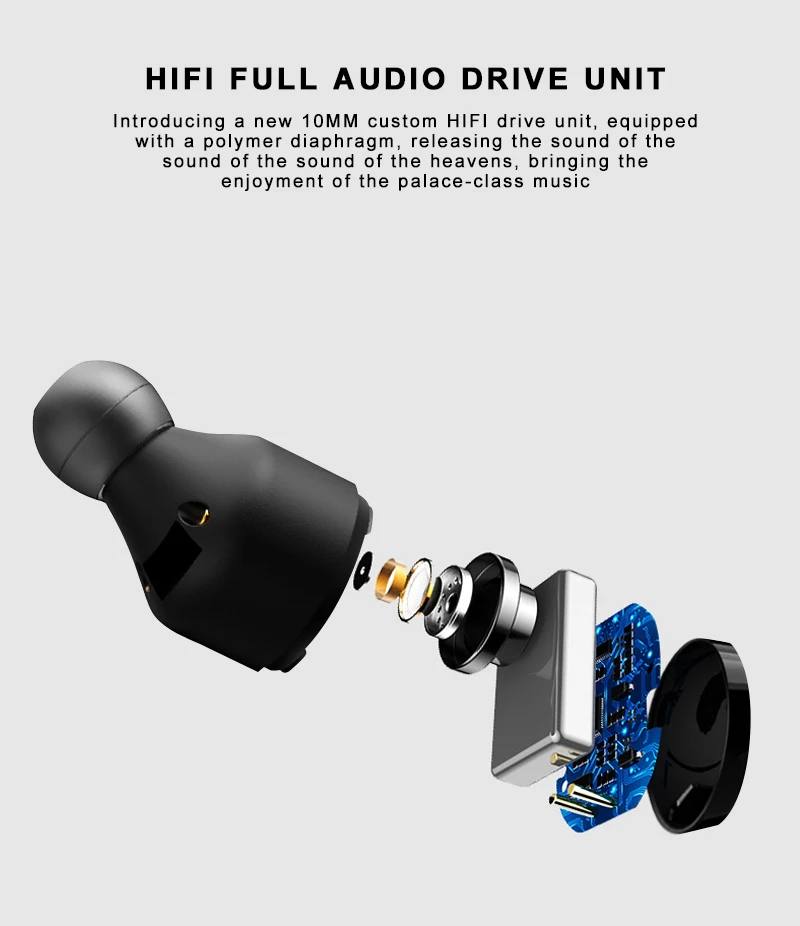 XLSTO Wireless Bluetooth 5.0 Earphone IPX7 Waterproof Headset Stereo mini Earbuds With Charging Box Micro handsfree Earphones (28)