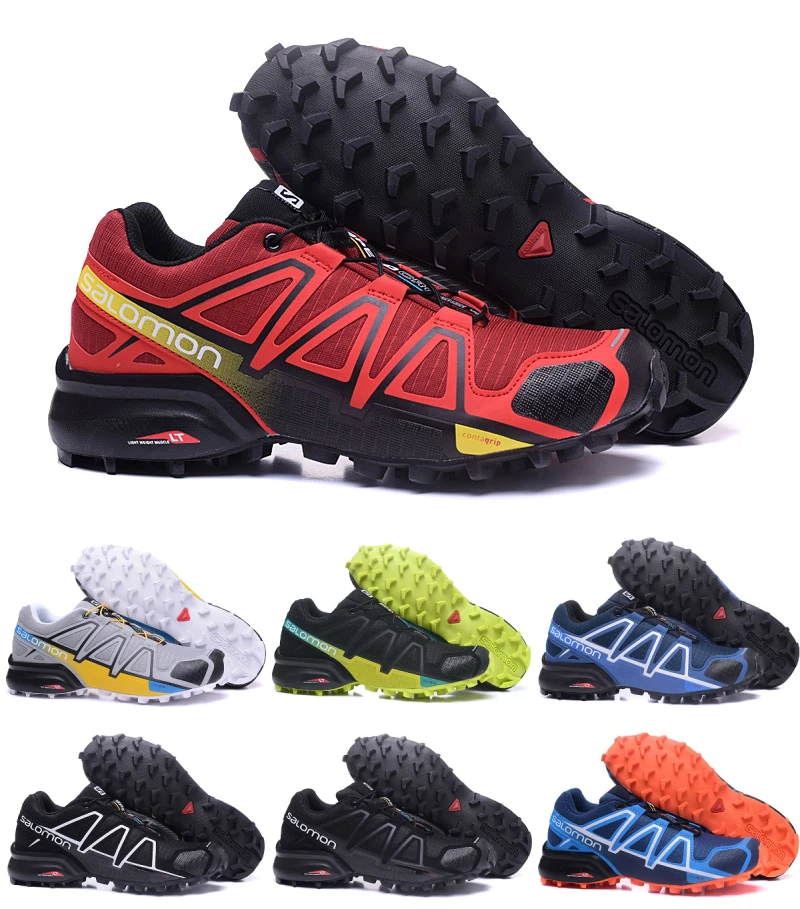 

2019 Salomon Speed Cross 4 CS Free Run Jogging Outdoor Men Running Shoes Brand Sneakers Outdoor Shoes EUR 40-47