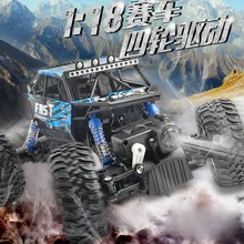 2,4 г 4WD 1:18 Rrock гусеничный Багги дистанционное управление гоночный внедорожный автомобиль модель электрические игрушки подарок