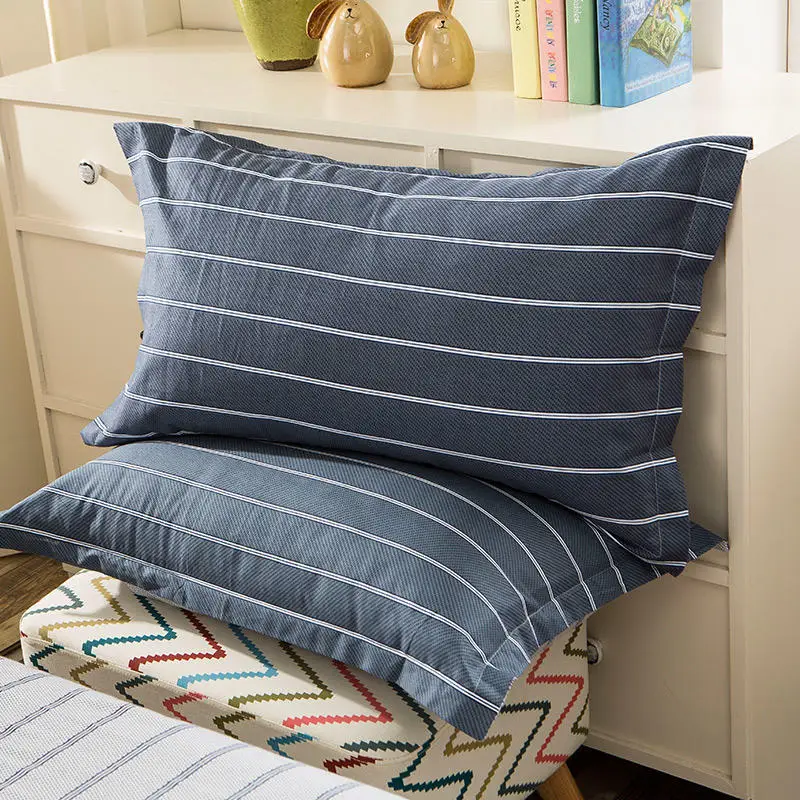 

2019 New 2pcs 48cm*74cm Beauty Geometric Colorful Star Floral Printed Pillowcase 100% Polyester Pillowcase Cover for Bedroom Use