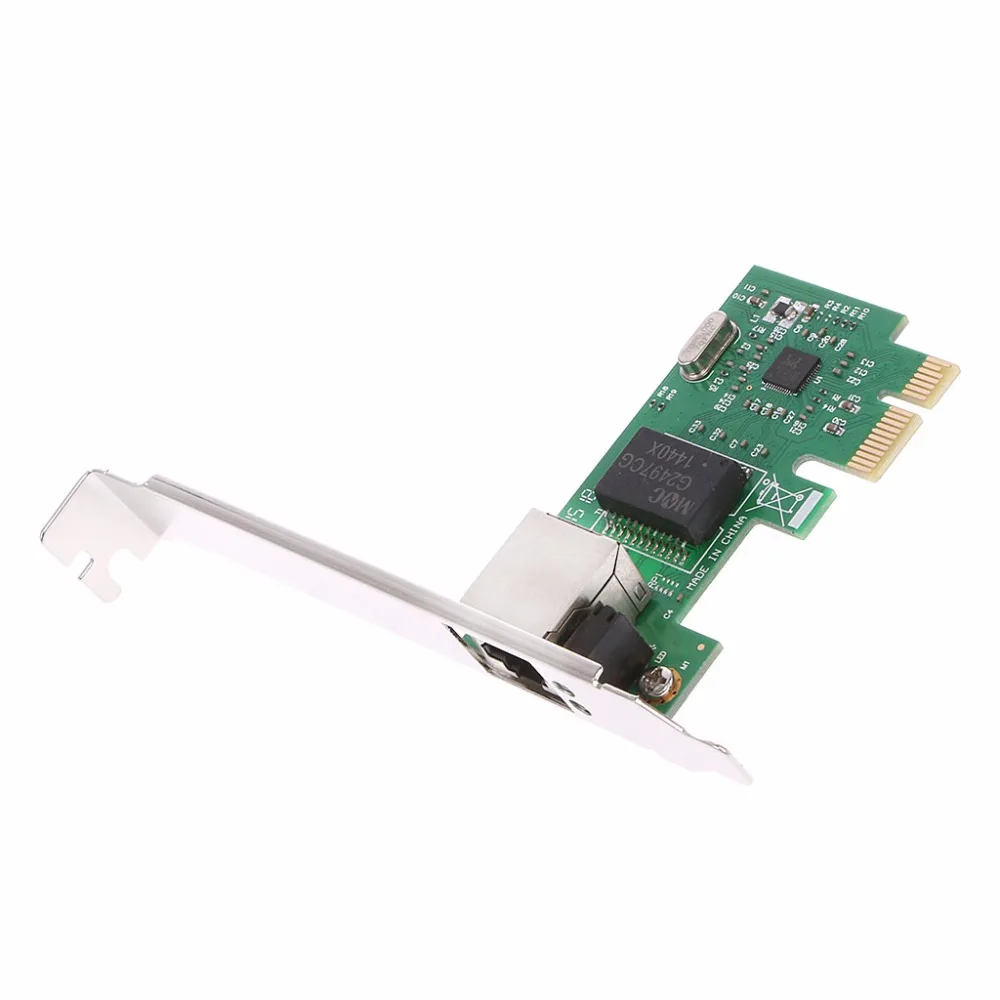 

Gigabit Ethernet LAN PCI Express PCI-e Network Controller Card 1Pc Computer Accessories