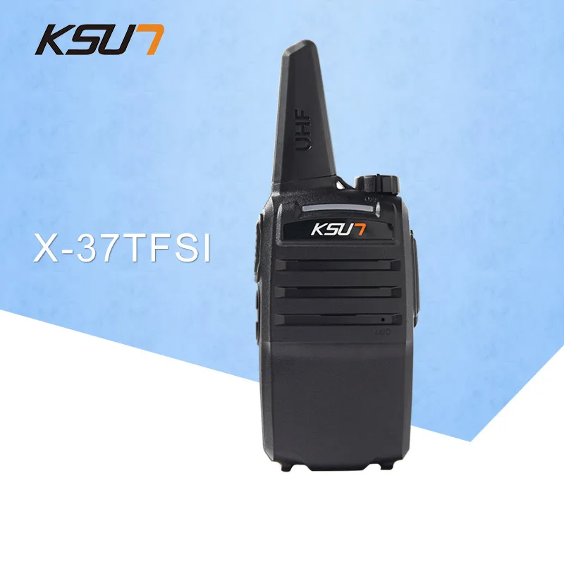 

1PCS KSUN X-37TFSI Walkie Talkie 6W High Power 4000mAh Li-ion Battery New BUXUN Dual Band Two Way Radio