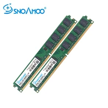 Snoamoo Оперативная память PC DDR2 2GBX 2 шт. 667 мГц 800 мГц PC2-6400S оптические запоминающие устройства 240-Pin 1,8 В DIMM для совместимость памяти компьютера гарантии