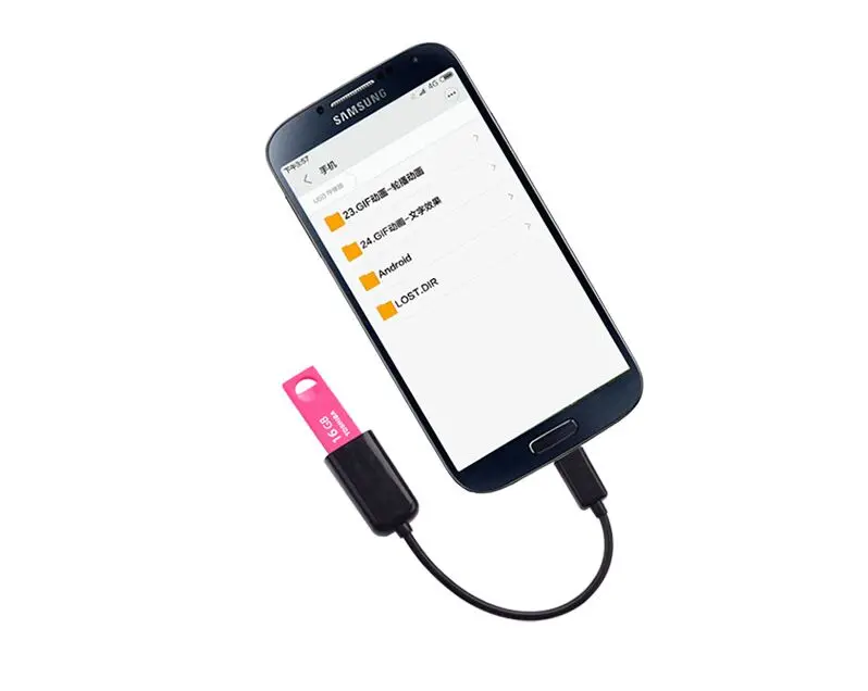 2 шт./лот микро USB к USB Мини OTG кабель адаптер для samsung Xiaomi htc LG Android телефон флэш-накопитель глянцевый