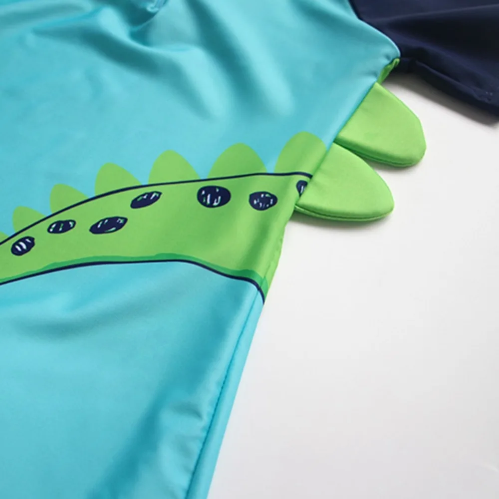 Зонт быстро сохнет плавание гонки костюм динозавра узор цельный с рисунком Пляж Купальник Панама, пляжная одежда комплект