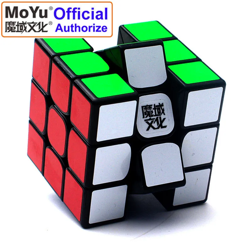 

MOYU Weilong GTS The 2 Generation Three Order Magic Cube Black Upgraded Version Compete In Speed Magic Cube MY506