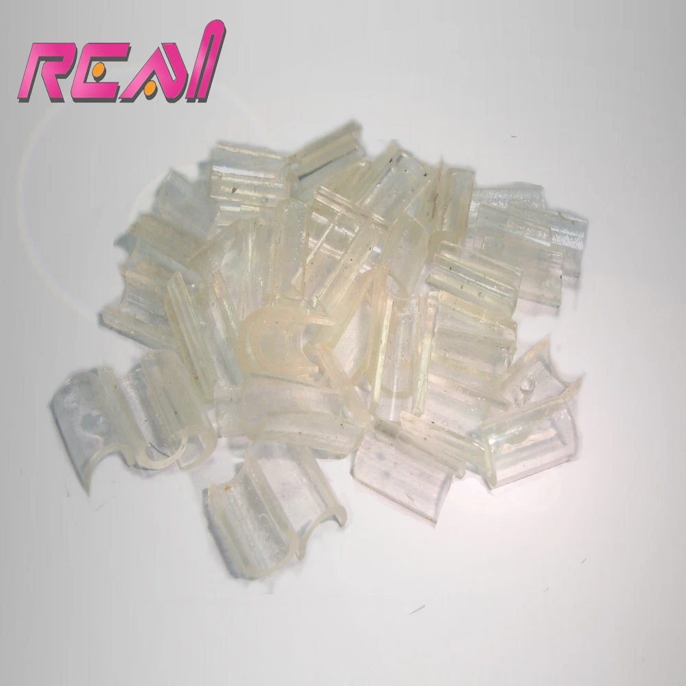 100Pcs Keratin Glue Nail Tip U For Fusion Hair Extension Tools | Шиньоны и парики