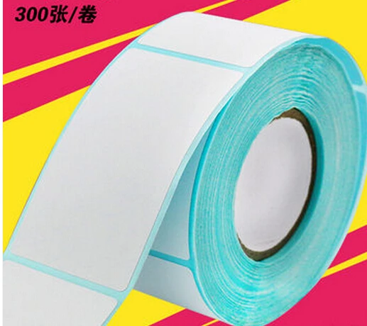 

JP-4070 thermal adhesive label paper 40*70mm 400PCS/Roll thermal paper three bar code paper label paper 2rolls/Lot