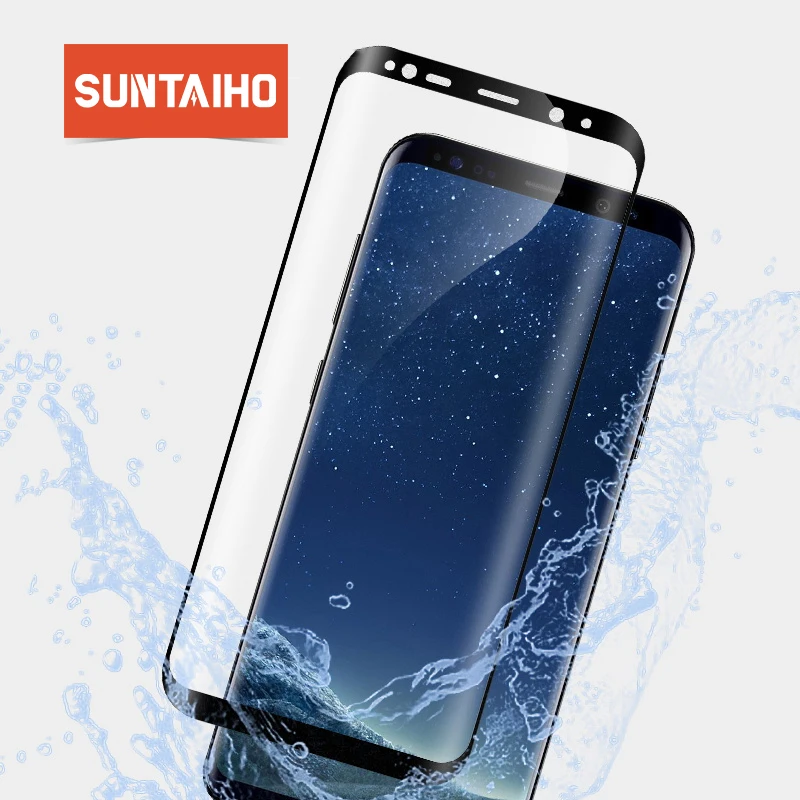 Suntaiho 3D Curved Full Cover Tempered Glass for Samsung Galaxy A6 2018 Plus Screen Protector for Galaxy A8 S7edge S8 S9 Plus A5 Suntaiho 3D Curved Full Cover Tempered Glass for Samsung Galaxy A6 2018 Plus Screen Protector for Galaxy A8 S7edge S8 S9 Plus A5