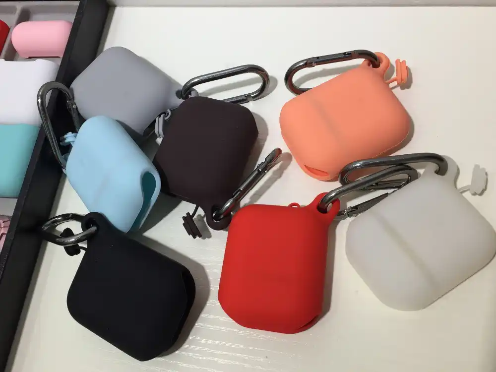 Silikon Airpods Fall Wasserdichte Schutzhulle Mit Haken Fur Apple Bluetooth Kopfhorer Fur Madchen Manner Urlaub Geschenke Kopfhorer Zubehor Aliexpress