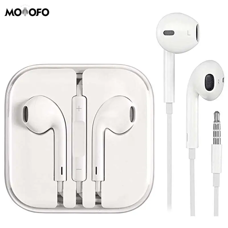 

Premium Earphones to 3.5mm with Stereo Mic&Remote Noise Isolating Control Headphone Compatible with for Most Smartphones