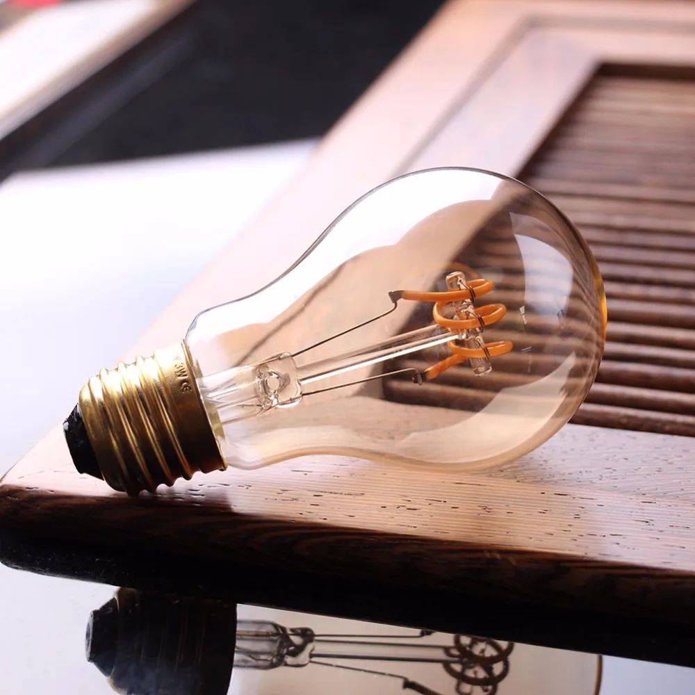 Ecosmart Ampoule LED vintage Edison à filament fin à intensité variable T10  équivalente à